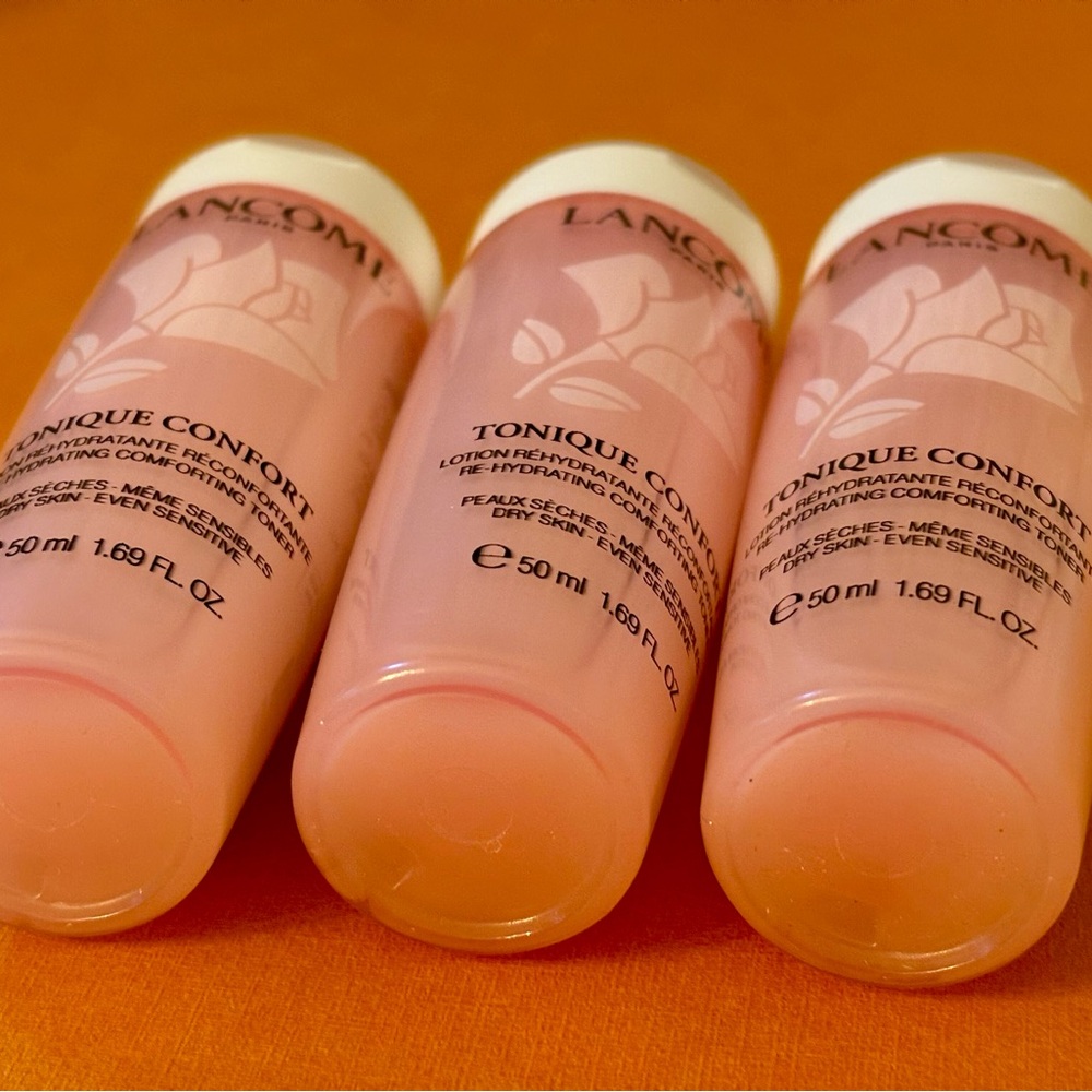 Lancôme TONIQUE CONFORT HYALURONIC ACID TONER Set of 3( 50mlx3) - Picture 4 of 11